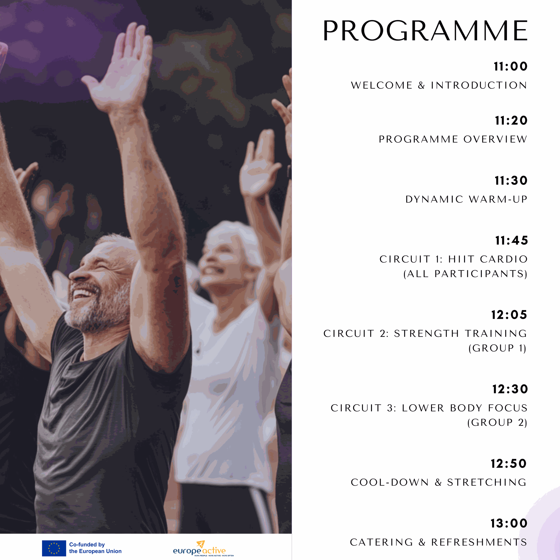 #BEACTIVE DAY event in Brussels – Inclusive Fitness for All | BEACTIVE DAY